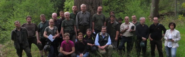 Visite des forestiers tchèques dans le Puy-de-Dôme Visite des forestiers tchèques dans le Puy-de-Dôme